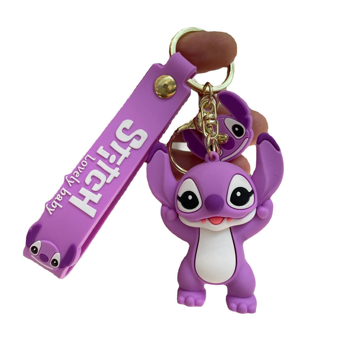 Wholesale Keychain Soft Plastic Doll Car Keychain Cute Pendant Couple Birthday Gift Wholesale