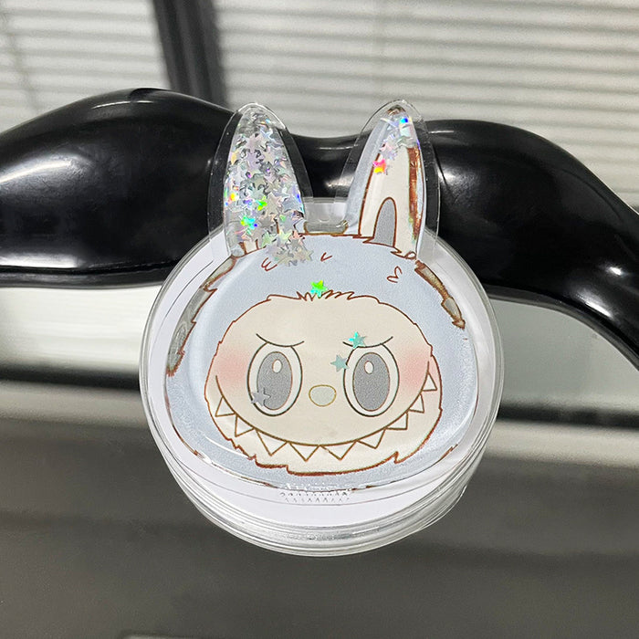 Wholesale Liquid quicksand creative lazy desktop Phone  stand