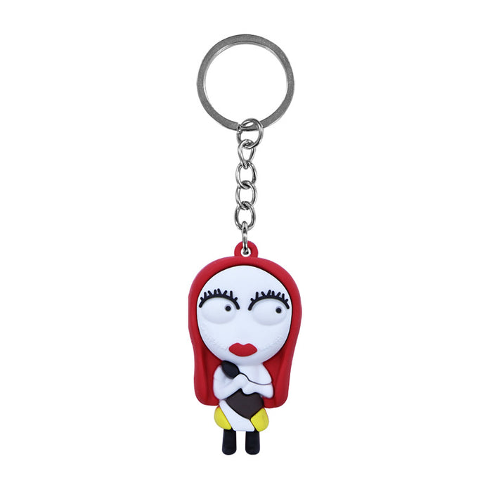Wholesale  Pumpkin Ghost 3D PVC Keychain Doll DIY Party Bag Charm Keychain  MOQ:10