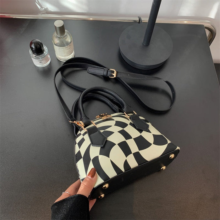 Wholesale Shoulder Bags PU Leather Crossbody Checkerboard (F) JDC-SD-LaiK003