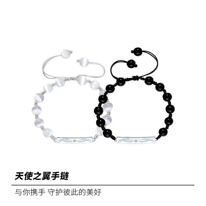 Wholesale Angel Wings Fluorescent Couple's Hand Rope Original Design High End New Handpiece