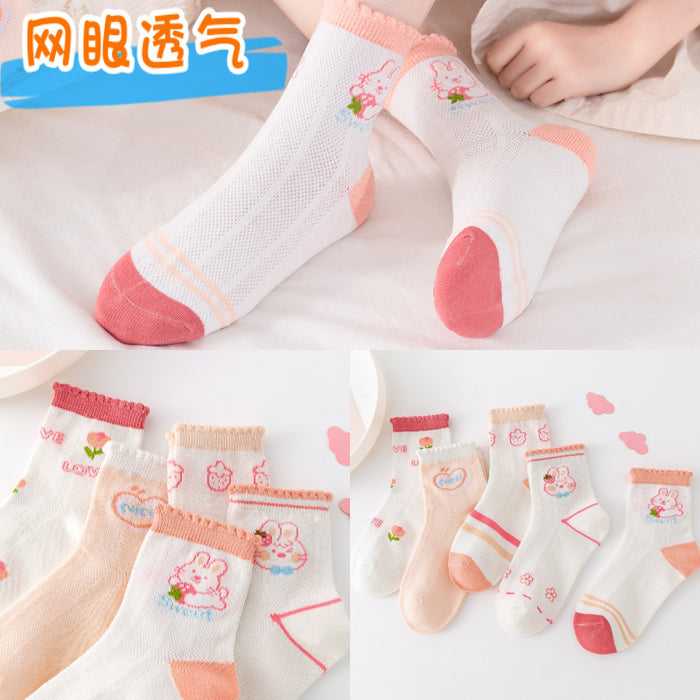 Wholesale 5pcs children' s socks baby sports socks large children' s stockings