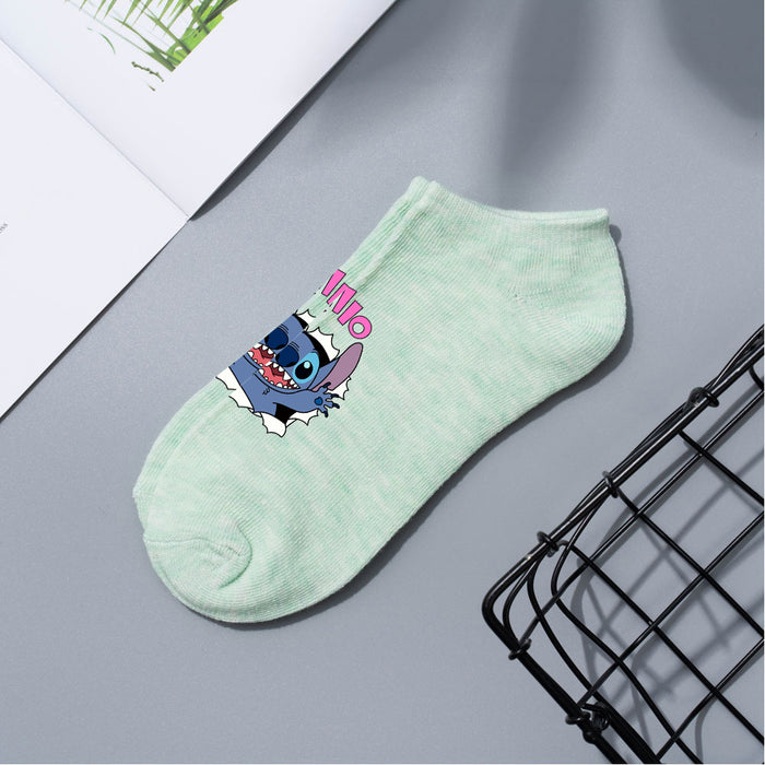 Wholesale Cartoon Short Cotton Socks JDC-SK-WuDuomei005