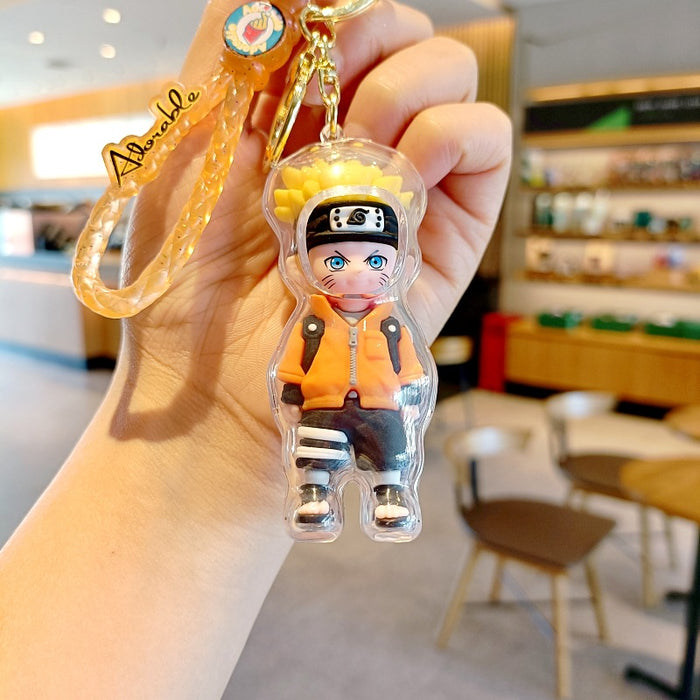 Wholesale Cartoon Doll Silicone Keychain JDC-KC-MingT003
