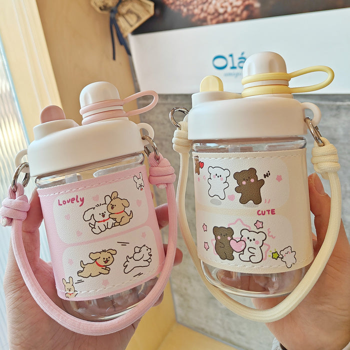 Wholesale  Cartoon  cute water Cup  plastic cup