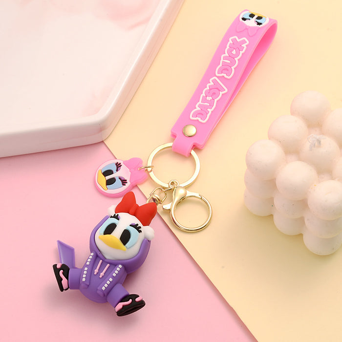 Wholesale Cartoon hoodie keychain and key pendant