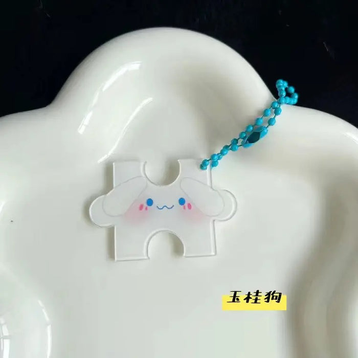 Wholesale Keychain  Cartoon Pendant Folding Puzzle Keychain