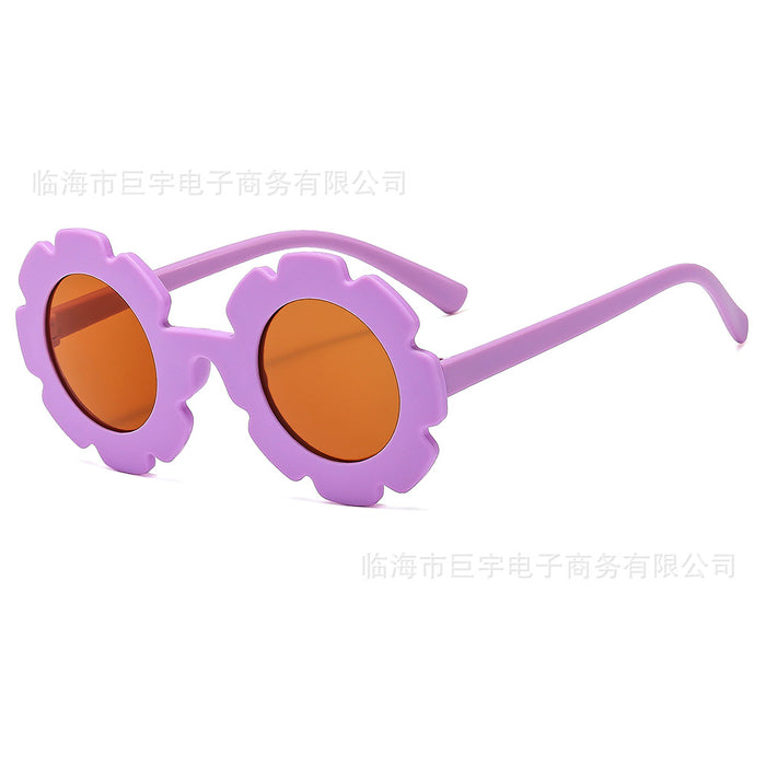 Wholesale Children's Sunglasses Fashion Sunflower Personalized Children's Sunglasses Trend