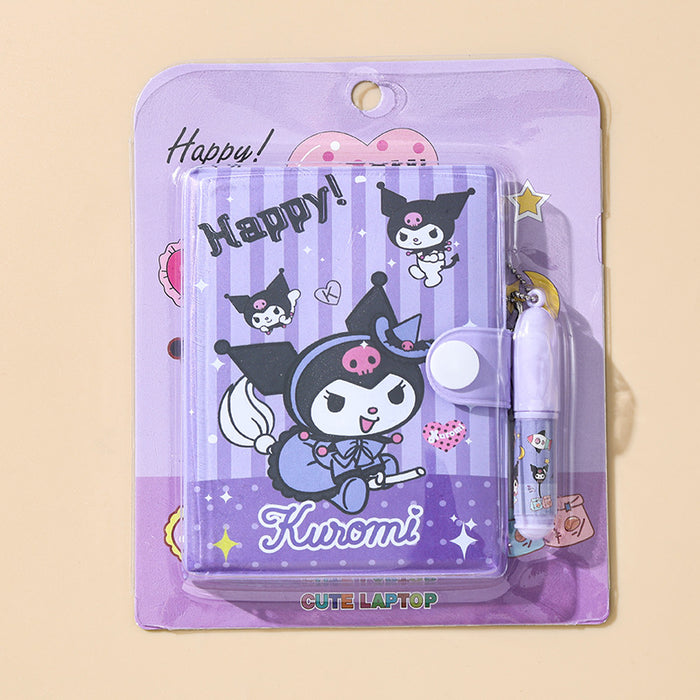 Wholesale Cartoon Creative Pen Notebook Student Cute Portable Pocket Book Children's Fun Vit Small Book Batch