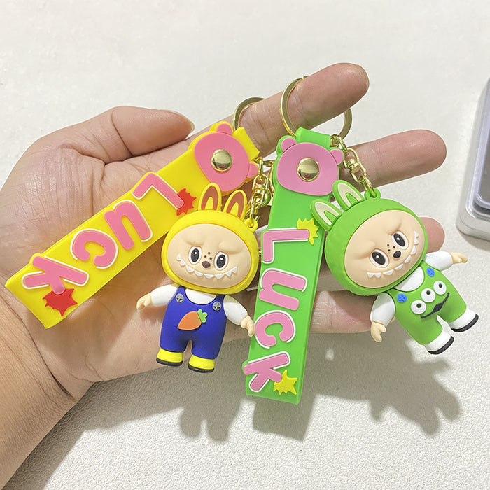 Wholesale Cross-Dressing Cute Series Keychain Car Backpack Doll Gift Keychain