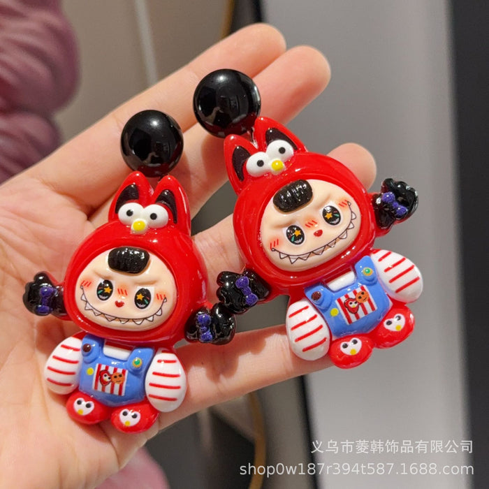 Wholesale Handmade fashionable silver needle personalized earrings and ear clips