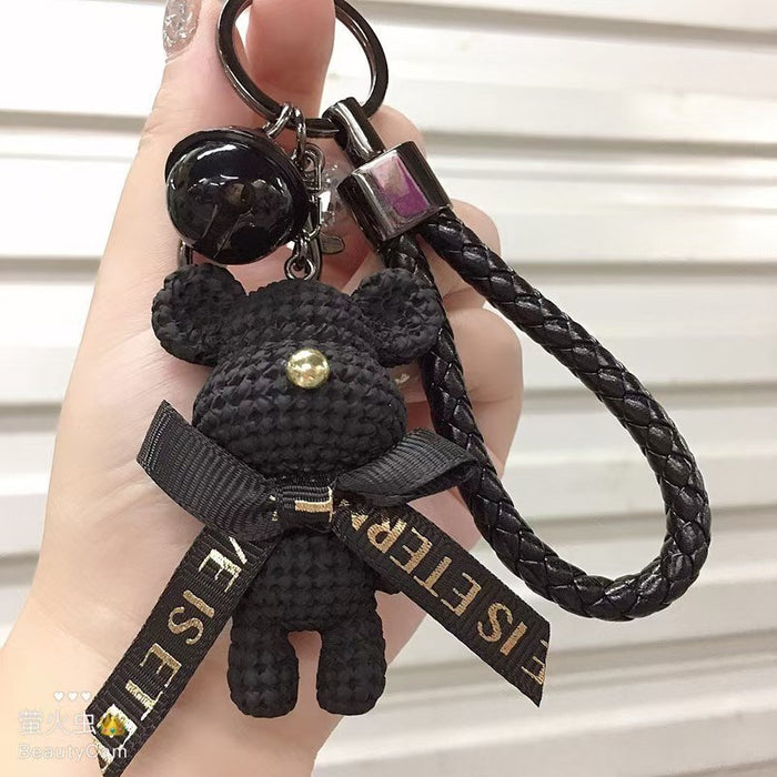 Wholesale Keychain, car keychain, creative personality, exquisite backpack pendant, cute cartoon decoration