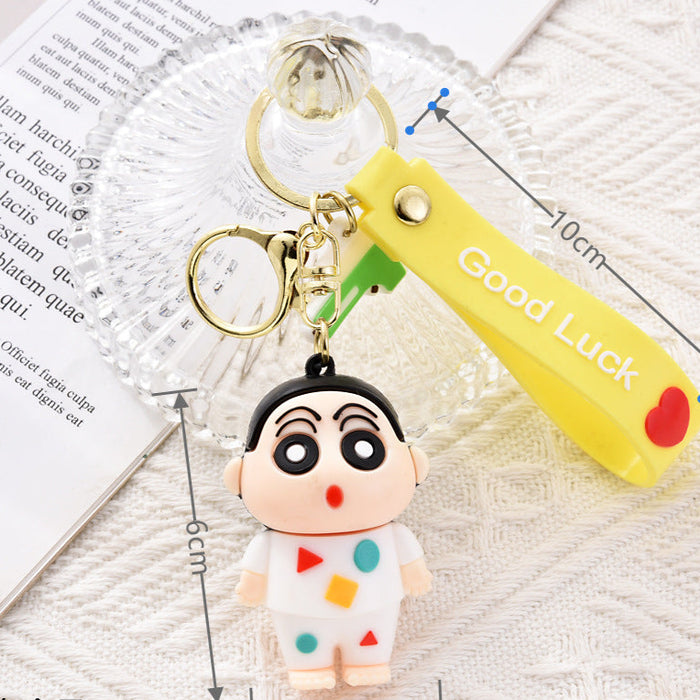 Wholesale Cartoon animation key chain key chain pendant creative cute car personality key chain