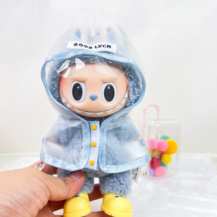 Wholesale Doll Clothes Accessories Clothes Replacement Sitting Party Cute Cool Raincoat Suit