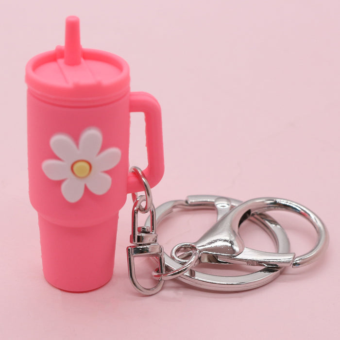 Wholesale Keychain Pendant Ice Bully Cup Key Chain Water Cup Decoration Accessories