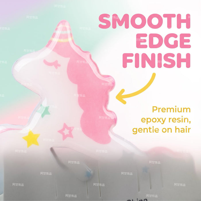 Wholesale Cartoon Hair Clips Set For Little Girls Strawberry Unicorn Pineapple Candy Fashion Hair Accessory