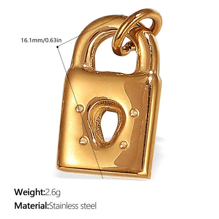 Wholesale  Pendant Accessories Inlaid Rhinestone All-match Pendant Inlaid Glass Stone Round Pendant Necklace