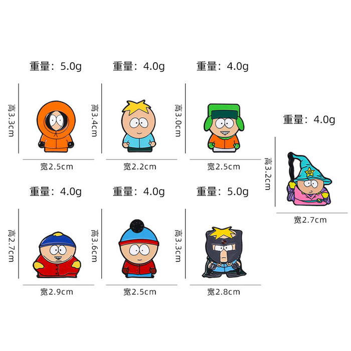 Wholesale Cartoon Characters Cute Anime Brooch