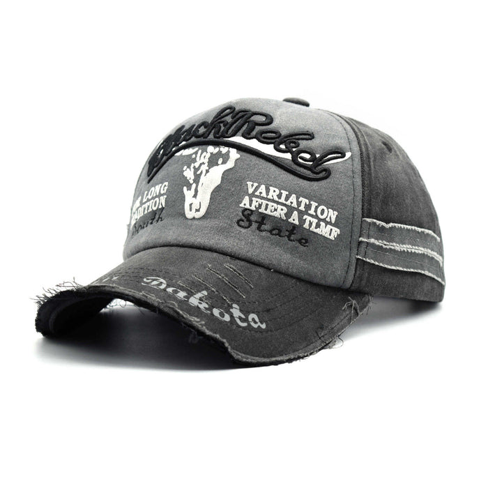 Wholesale Embroidered Letter Washed Baseball Cap