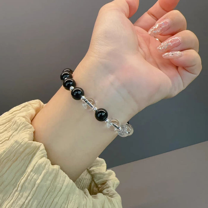 Wholesale Minimally designed crystal bracelet for women, light luxury, versatile, niche fashion