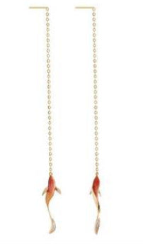 Wholesale Gold plated earrings with personalized accessories