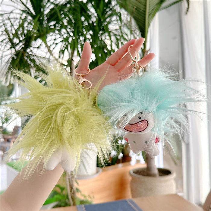 Wholesale Twelve Zodiac Signs Doll Funny Missing Teeth Cotton Doll Bag Pendant