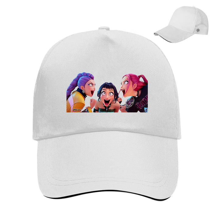 Wholesale KPOP Cute and Fun Velcro Adjustable Baseball Hat Breathable Mesh Duck Tongue Hat