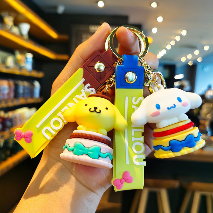 Wholesale Cartoon Doll Silicone Keychain JDC-KC-Tingm260