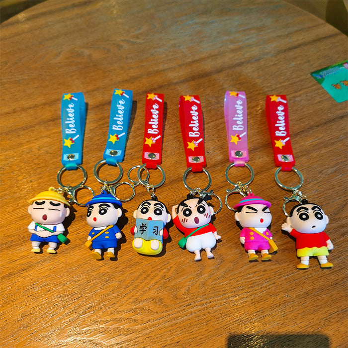 Wholesale Cartoon Doll Silicone Keychain JDC-KC-Tingm251