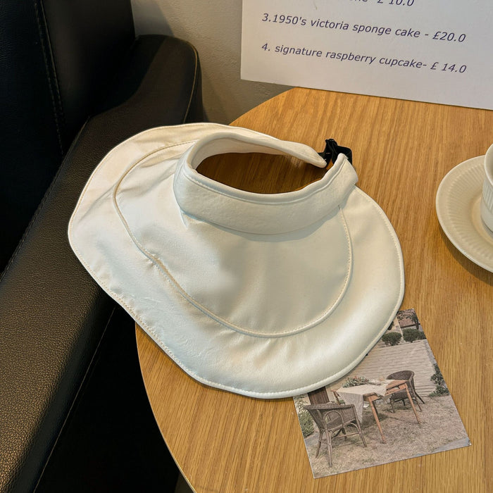 Wholesale Anti-UV foldable hat sunshade lightweight portable empty top breathable sun protection hat