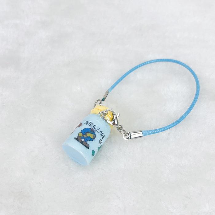 Wholesale Mini kettle thermos cup pendant simulation water cup accessories cute small bottle doll accessories