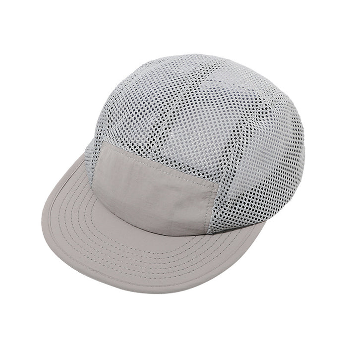 Wholesale Quick drying duckbill cap workwear, outdoor breathable baseball cap, mesh cap, sports camping cap