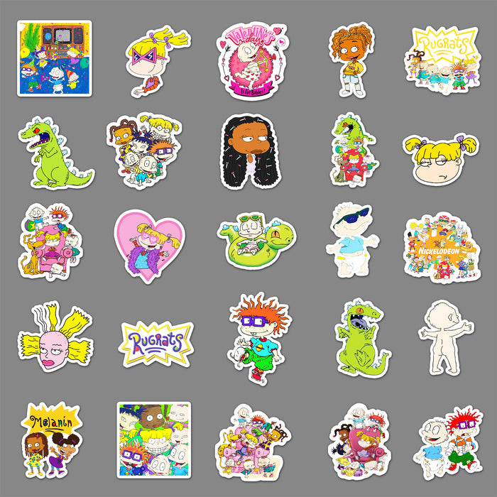 Wholesale 50pcs cartoon animation skateboard luggage sticker
