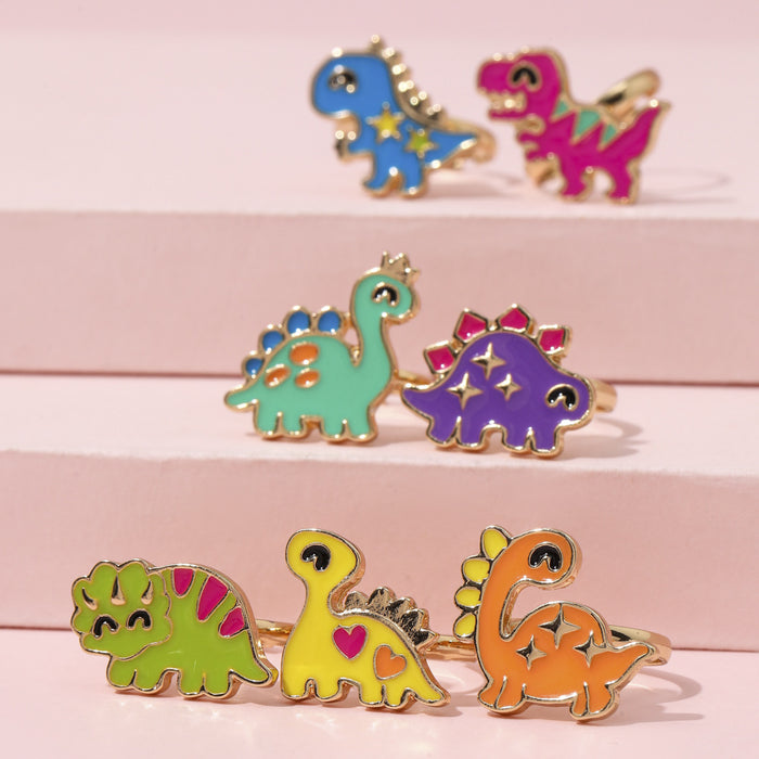 Wholesale Children's Ring Sense Girls Cartoon Dinosaur Ring Finger Ring