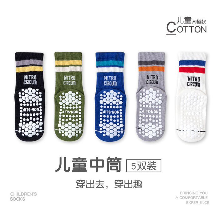 Wholesale Boys Sports Cotton Socks JDC-SK-SL017