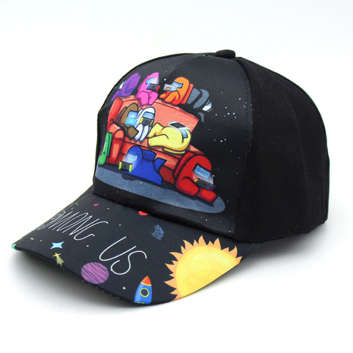 Wholesale Game Peripheral Printed Children's Baseball Cap Casual Cartoon Sun Visor Cap