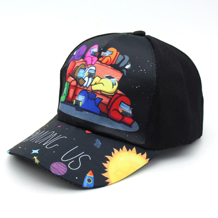 Wholesale Cotton Cartoon Printed Kids Baseball Cap JDC-FH-ZhiXie021