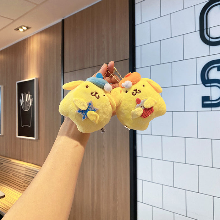 Wholesale Dog Plush Pendant Doll Wholesale Doll Gift Cartoon Keychain Plush Toy