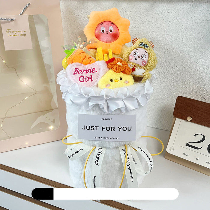 Wholesale Birthday gift plush doll bouquet