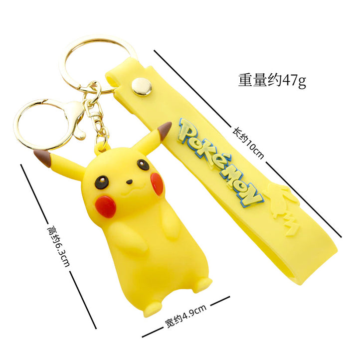 Wholesale Cartoon PVC keychain cute doll car keychain pendant