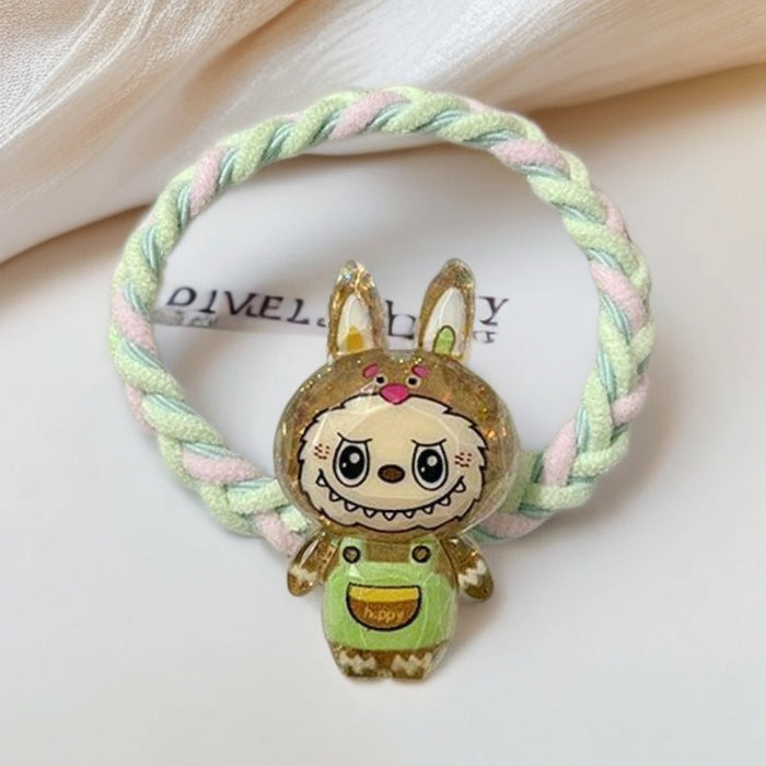 WholesaleHairband Children' s Cute Sweet Hairband Girl Cartoon Rubber Band Adult Children' s Headdress