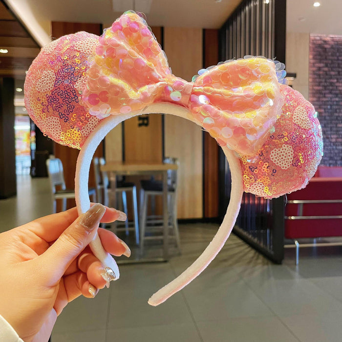 Wholesale hair accessories face wash cute funny mermaid cartoon headband headdress