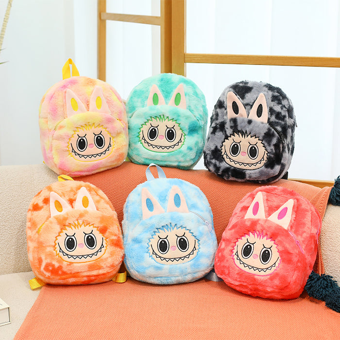 Wholesale Children' s plush backpack cute cartoon doll backpack kindergarten school bag