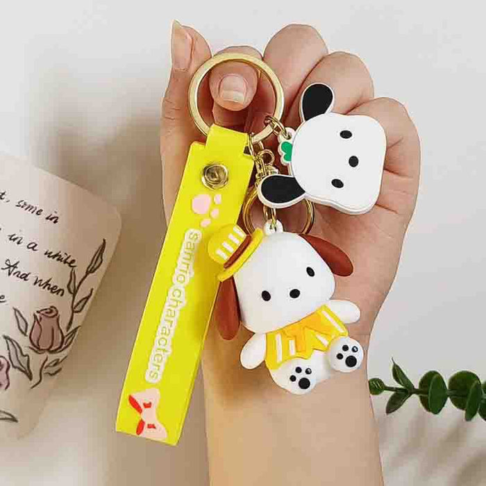 Wholesale Cartoon Silicone Doll Keychain JDC-KC-HaoXi023