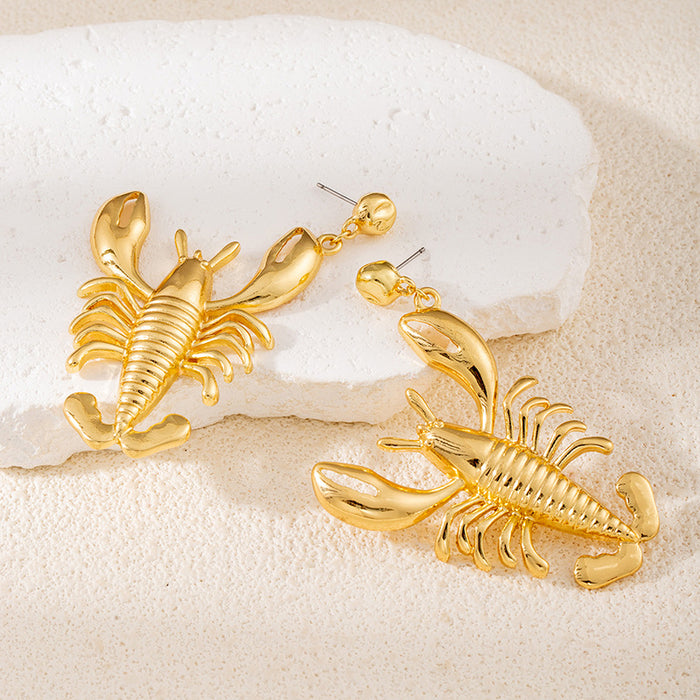 Wholesale Sunflower Starfish Summer Ocean Style Earrings