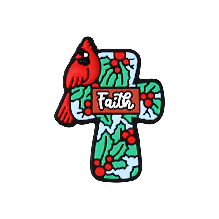 Wholesale 20pcs baby gum creative letter silicone beads DIY pacifier chain cartoon sunflower silicone beads