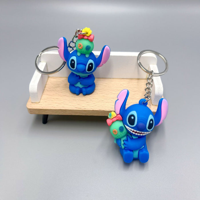 Wholesale Cartoon Cute PVC Soft Keychains JDC-KC-Wenma001