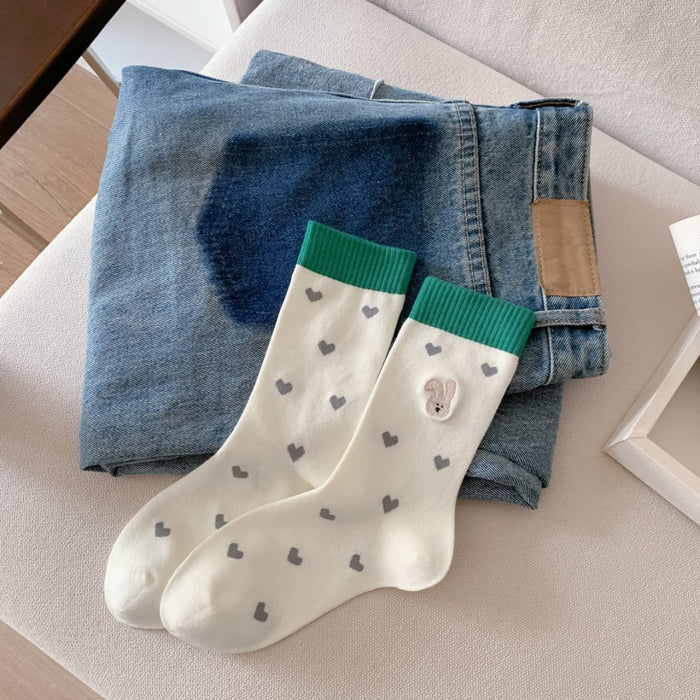 Wholesale Mid tube socks, simple thin cotton socks