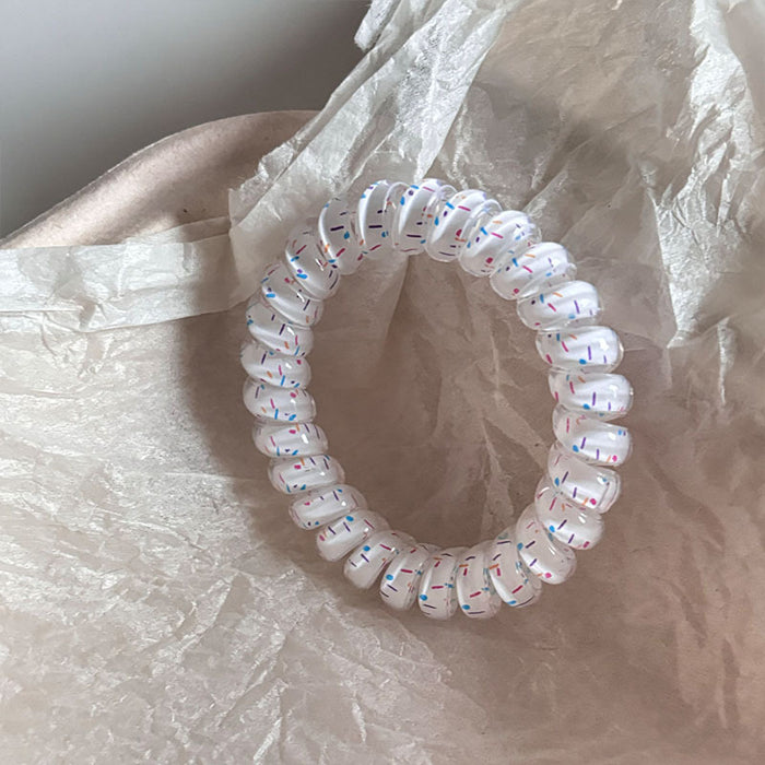 Wholesale Hair Ring Elegant Rubber Tendon Women's Head Rope Traceless Hair Rope Hair Accessories