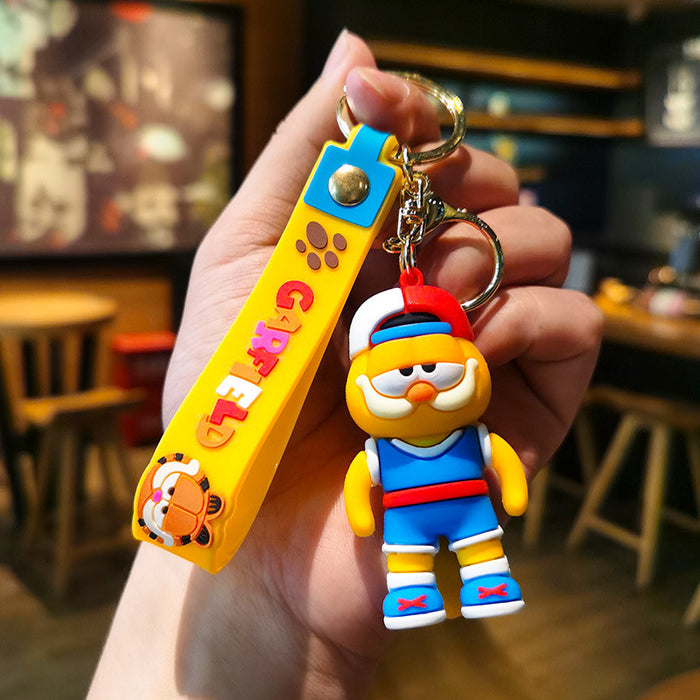 Wholesale Cartoon Doll 3D Rubber Keychain JDC-KC-Tingm073